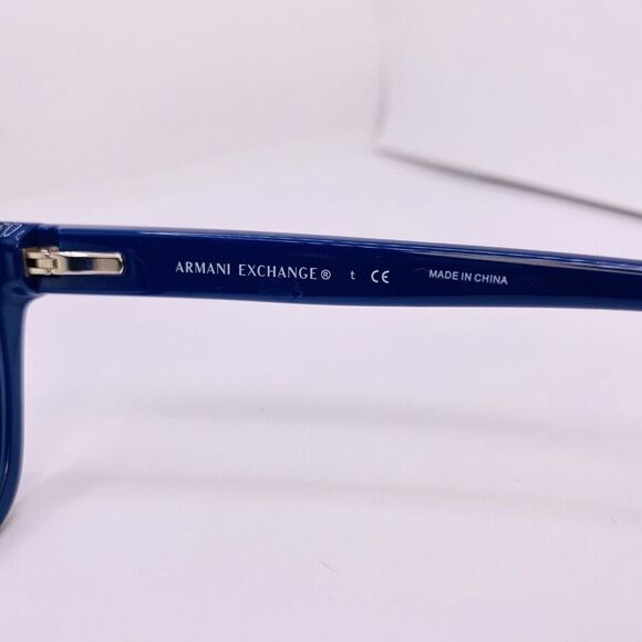 Armani Exchange Authentic Eyeglasses AX 3036 8193 53 [] 17 140 MM Blue - Picture 4 of 8